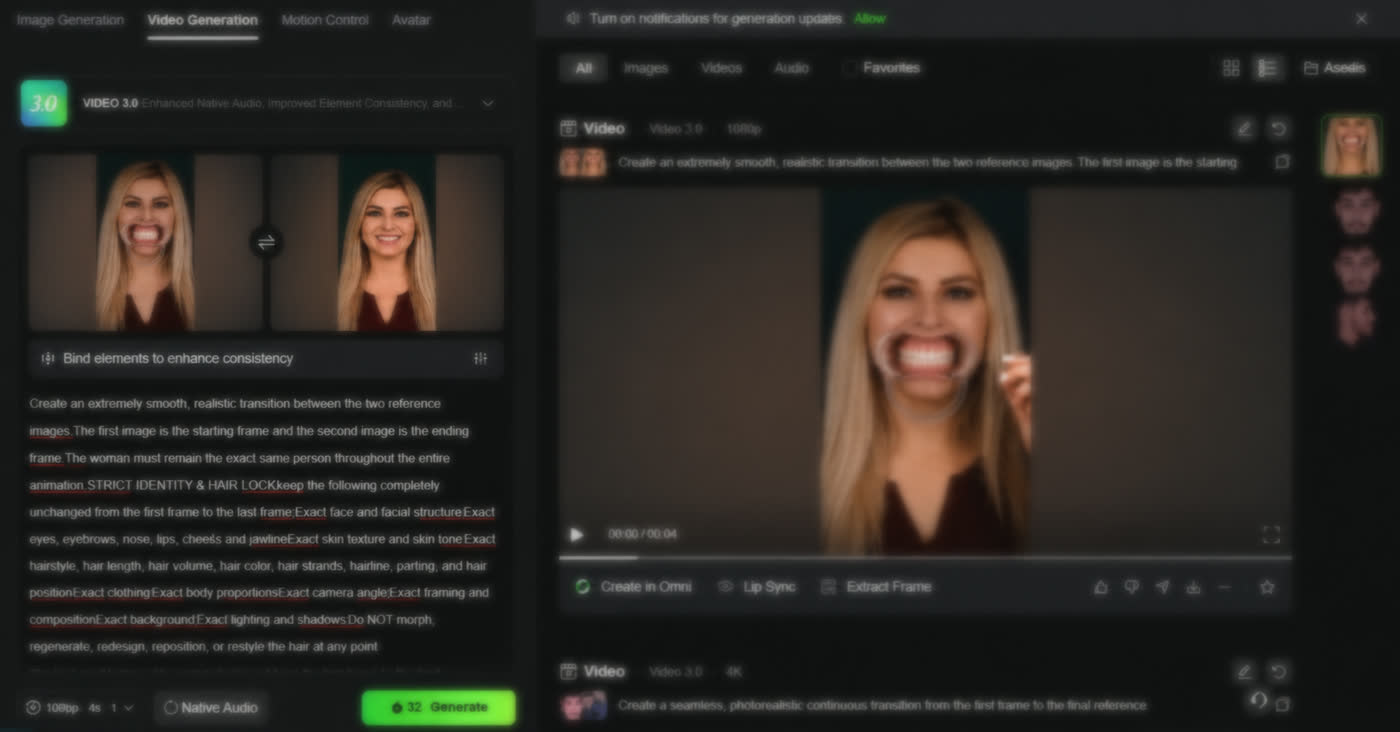 نتيجة توليد بالـAI